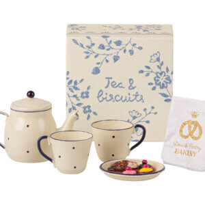 Maileg te og kex fyrir tvo