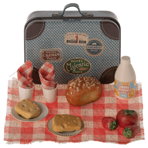 Maileg ferðataska með picnic mat