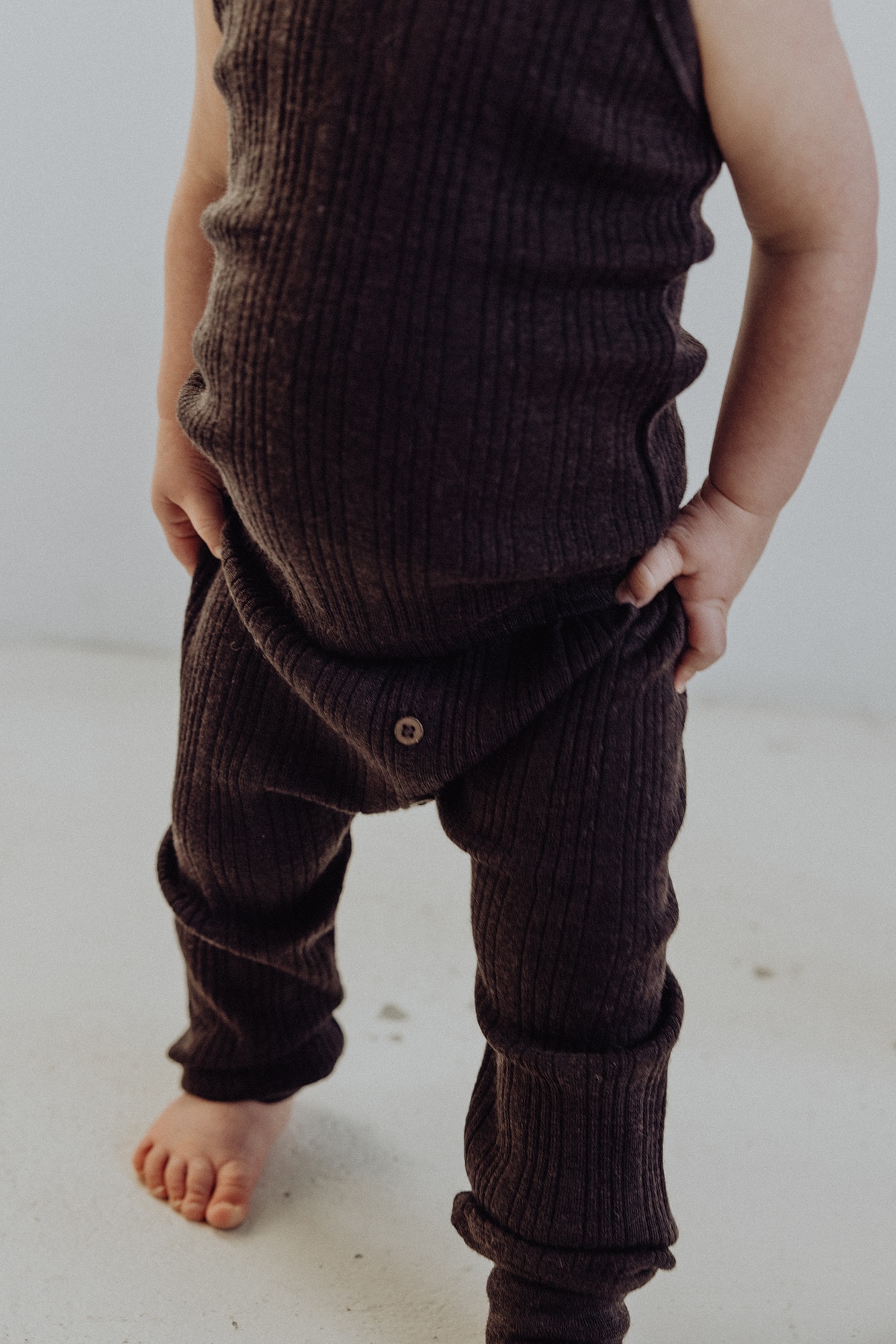 Ullar leggings Svartar