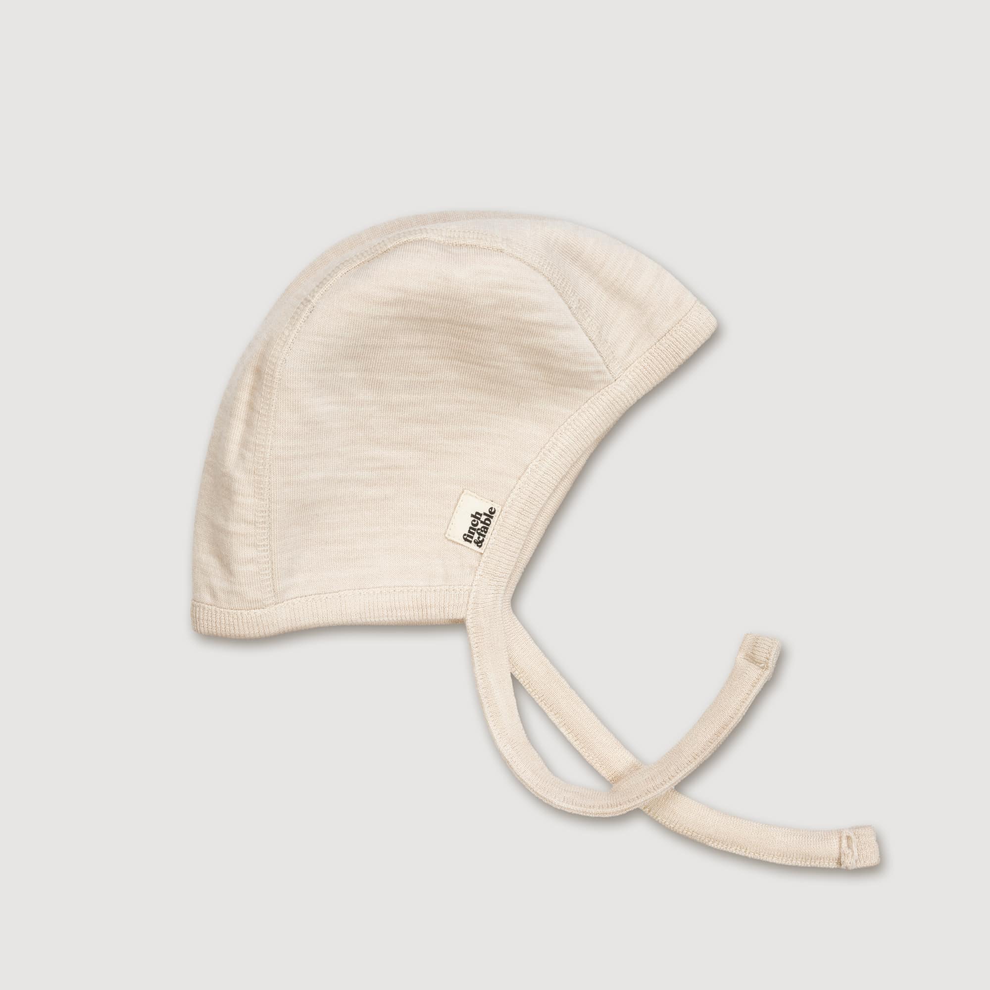 Ullar húfa ungb Hafrar, 0-6 mánaða