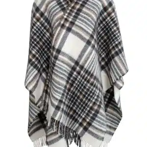 Pocho , hvítt köflótt