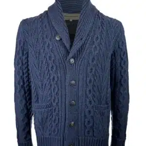 Akrar hneppt peysa blá