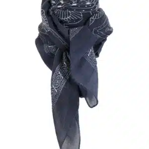 Skrúður trefill dökk blár