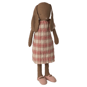 Maileg kanína no 3 brún í kjól