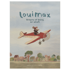 Maileg plagat LouiMax flugvél