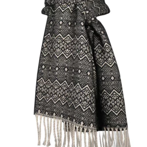 Garður trefill, brúnn grár