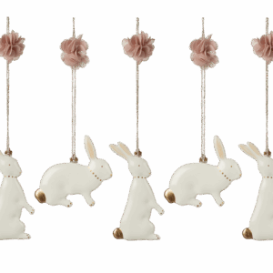 Maileg Páskaskraut, 5 kanínur