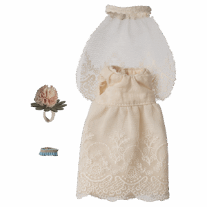 Maileg brúðarkjóll á mömmu
